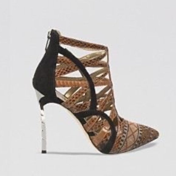 NWOB Sam Edelman Sydney Tribal Caged Heels - Picture 5 of 8